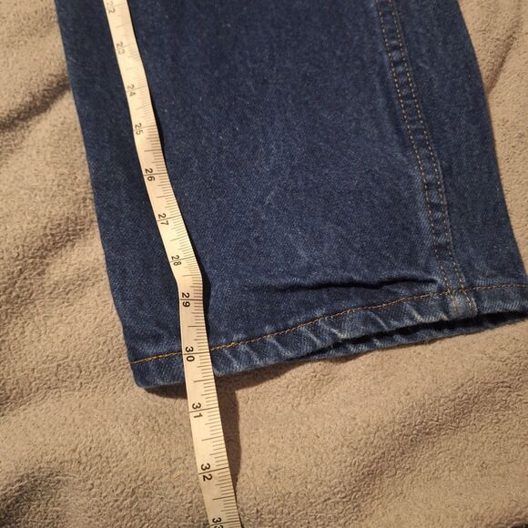 RUSTLER Jeans - Men 36x30 87619PW -  Blue Straight Leg - Picture 4 of 9